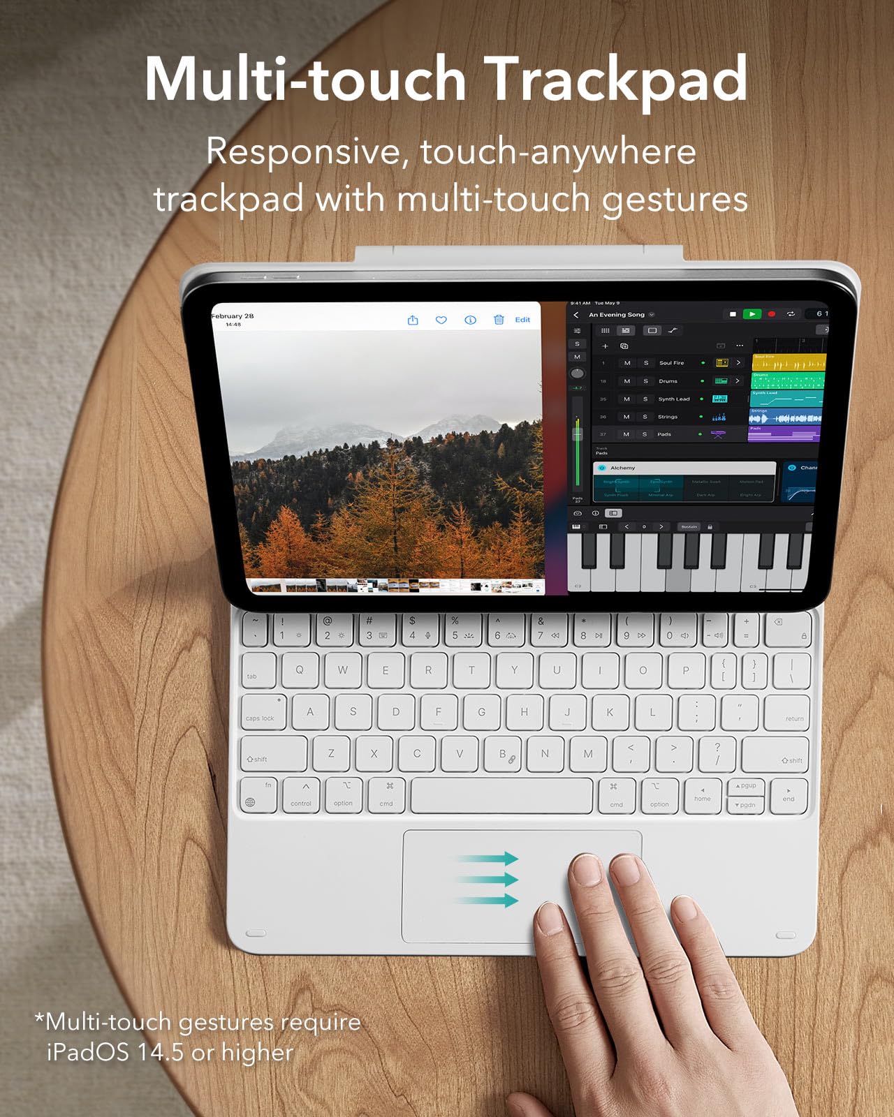 Amazon.com: ESR iPad 11th(A16, 2025)/10th Gen Case with Keyboard