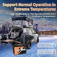 Vista 2 de Batería LiFePO4 de 12 V 300 Ah 3840 Wh de litio de alta energía con batería de ciclo profundo BMS 15000+ de 200 A, vida útil de 10 años para RV