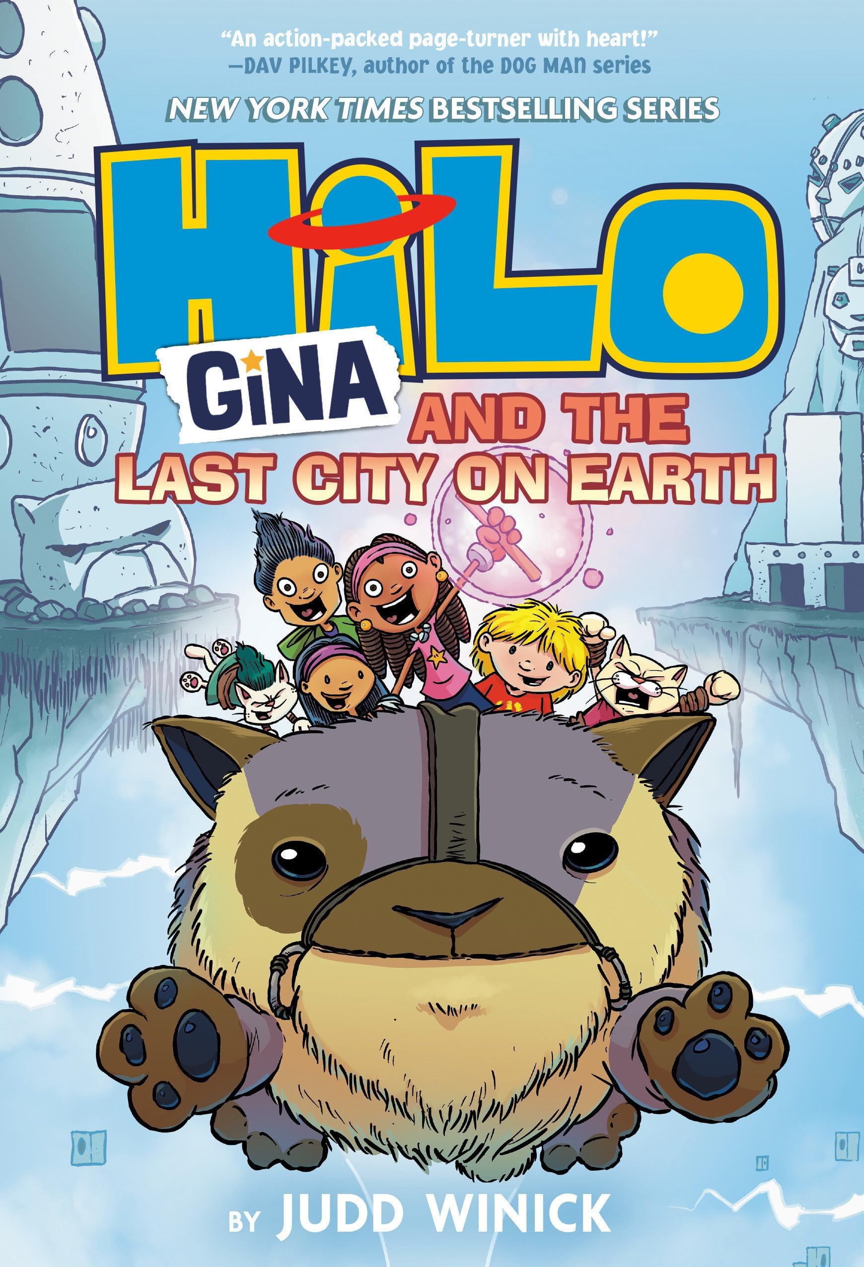 Random House Graphic Hilo Book 9: Gina and the Last City on Earth: (A Novel)