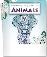 Vista 11 de ZOCO Paquetes de libros para colorear de animales, paquete de 25 a granel con lápices, regalos de atención plena para adultos, personas mayores