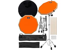 SLINT Drum Practice Pad Set: Enhance Your Skills with Dual-Sided Precision