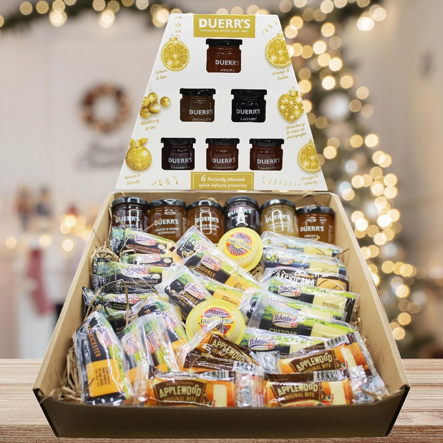 Cheese & Marmalade Hamper Gift Set Selection of 24 Ilchester