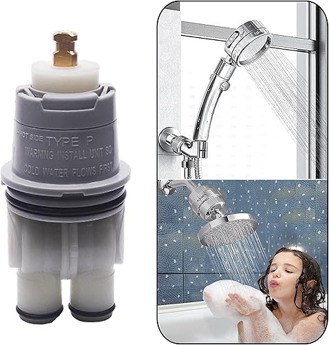 Miniatura 5 de RP46074 - Cartucho de válvula de ducha de repuesto para grifo de ducha y bañera serie 1314, cartucho de válvula universal de un solo mango