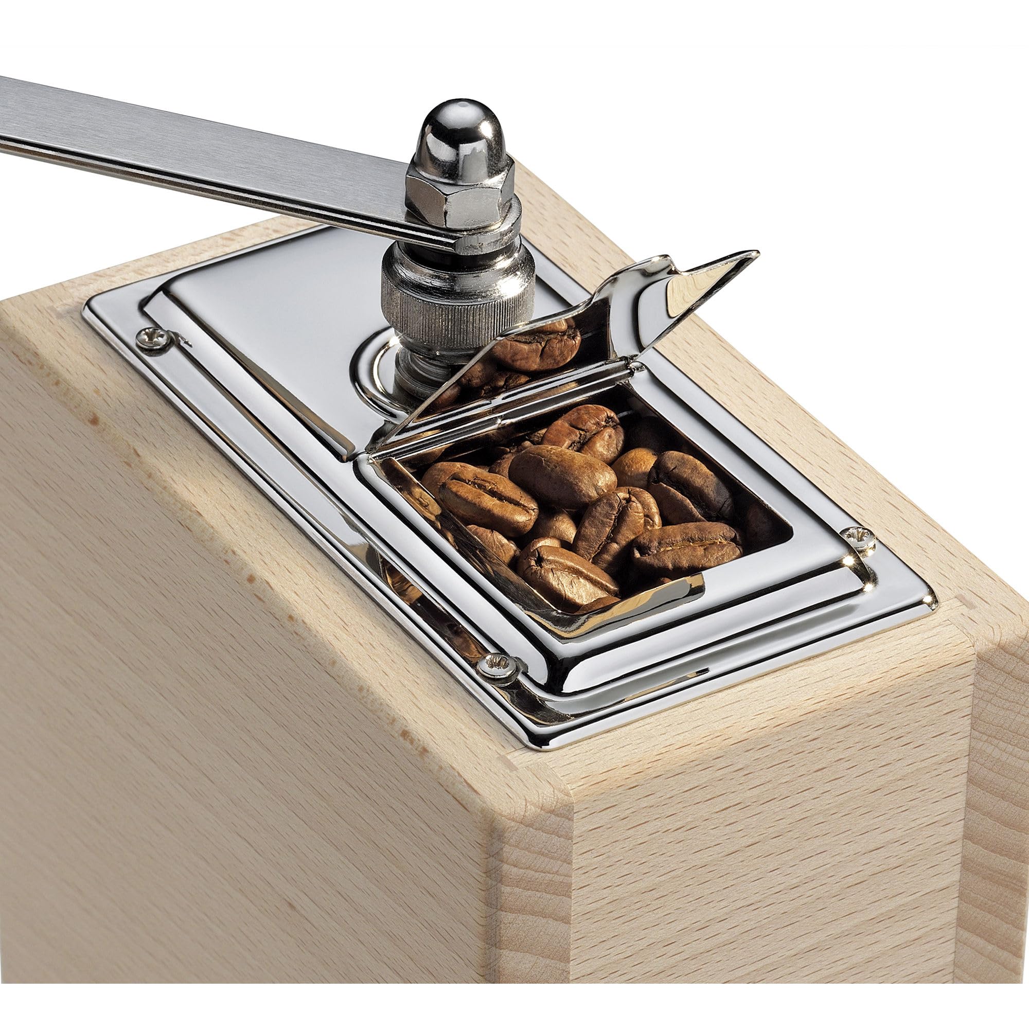 Kaffeemühle mechanisch, Buche natur Santiago Eco Zassenhaus