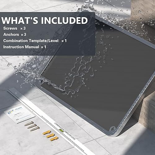 Miniatura 7 de Espejo de baño dorado cepillado de 22 x 30 pulgadas para pared, espejo de baño con marco de acero inoxidable 304, espejo rectangular de granja de