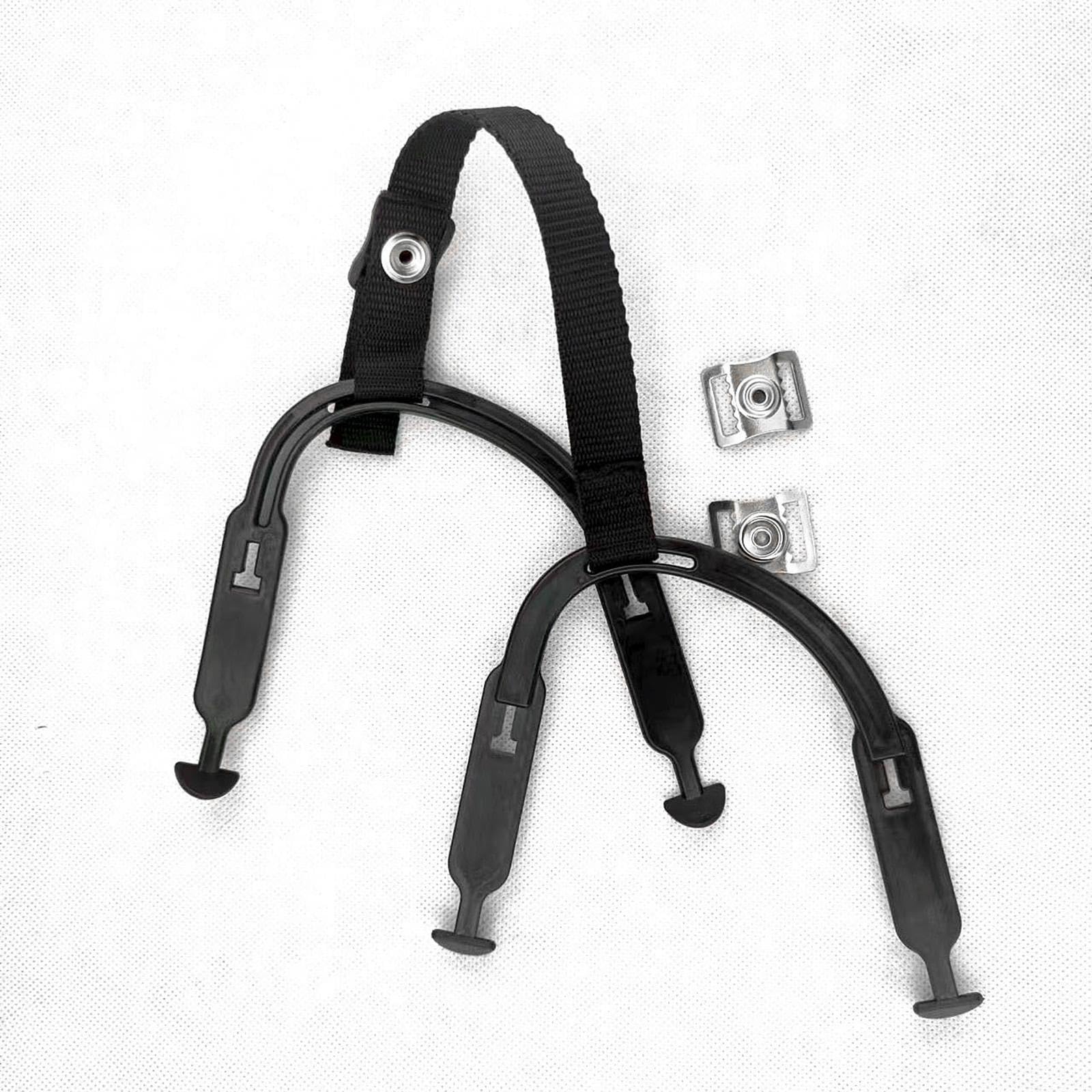 Outil de Réparation de Sangle de Menton pour Casque de Hockey sur Glace, avec Attache de Menton, Clip à Pression Individuel Amovible, Boucles de Sangl