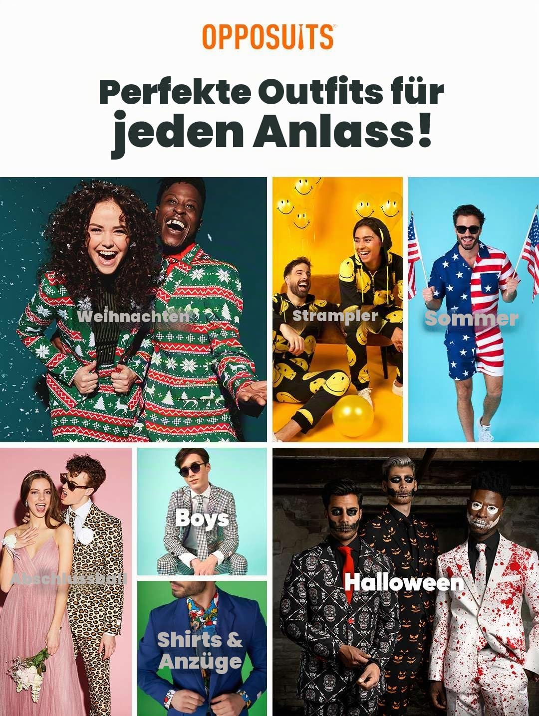 OppoSuits Herren Shiny Silver Business-Anzug Hosen-Set (1er Pack)