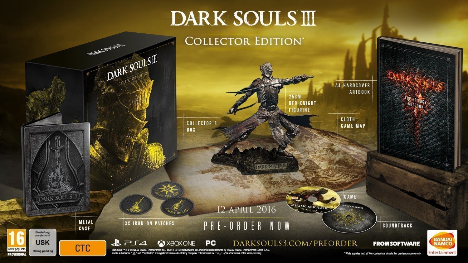 Dark Souls III Collectors Edition (PC DVD) : Amazon.co.uk: PC 