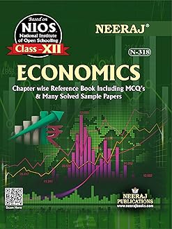 NEERAJ N-318 Economics Book - English Medium - for 12th Class of NIOS - Chapter Wise Help Book / Guide including Many Solved Sample Papers and Important Exam Notes– Published by Neeraj Publications Paperback – 1 January 2019