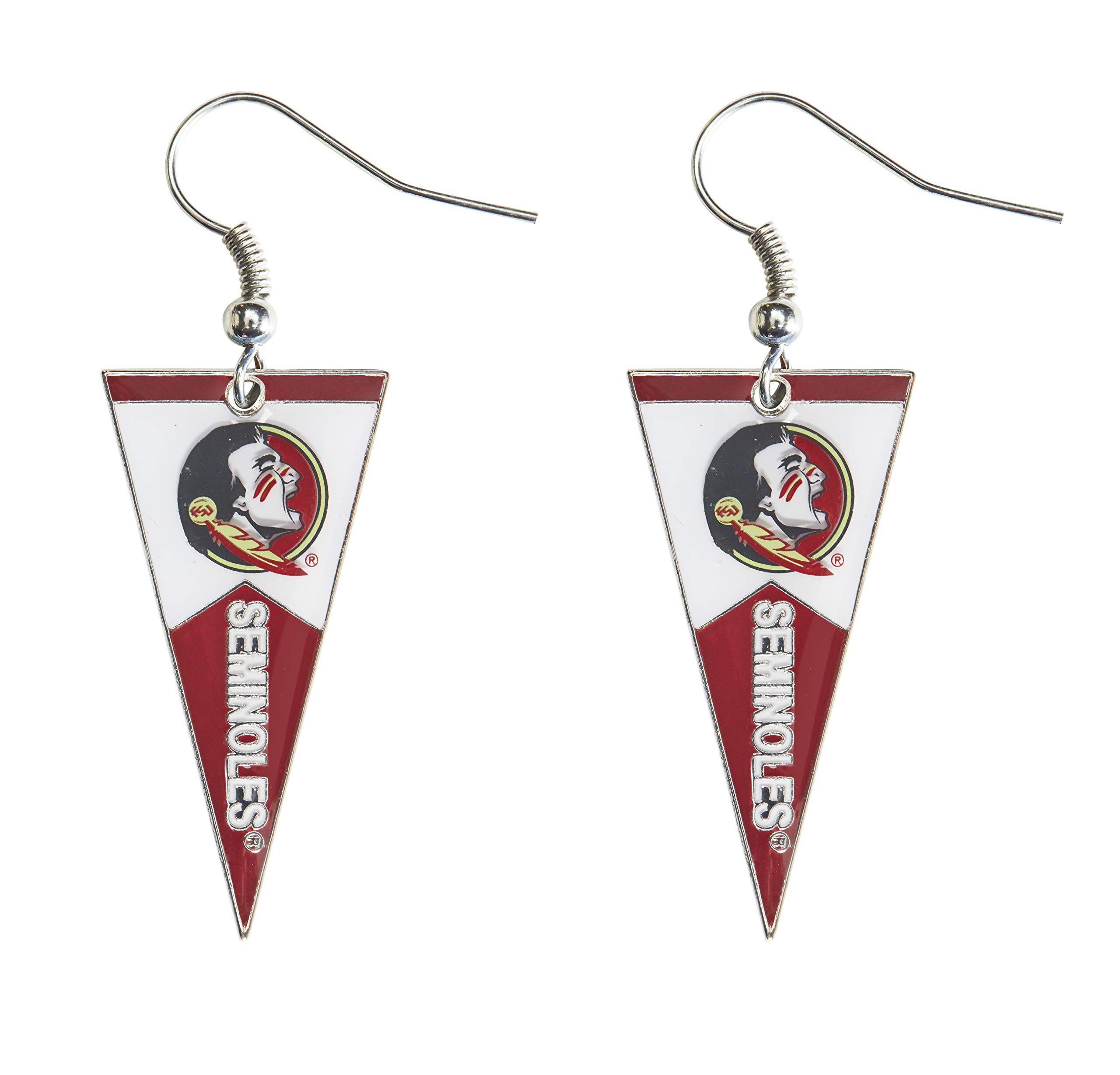 aminco NCAA Unisex Adult Pennant Earrings