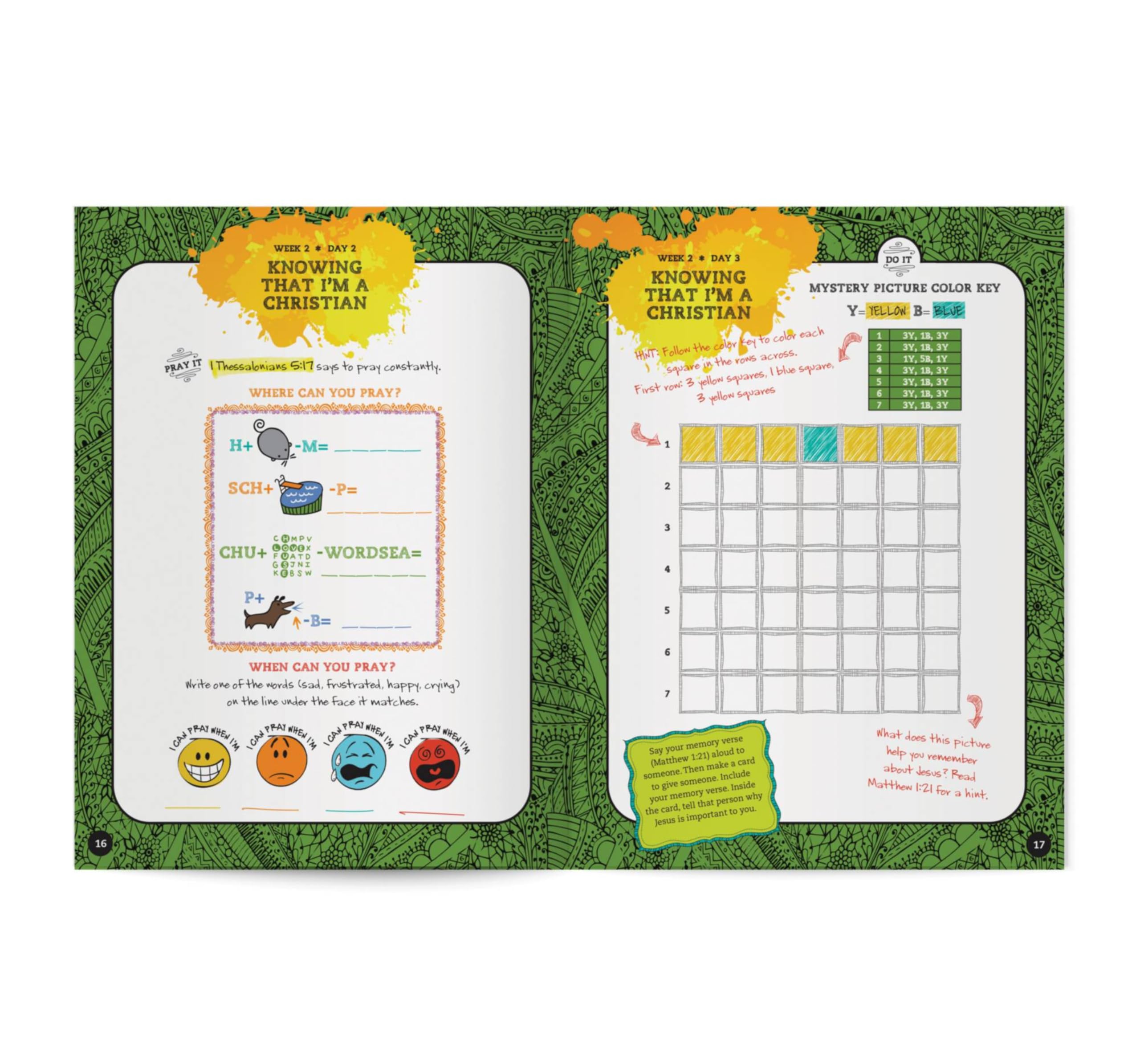 I'm a Christian Now! (Younger Kids Activity Book) - Revised - Image 3