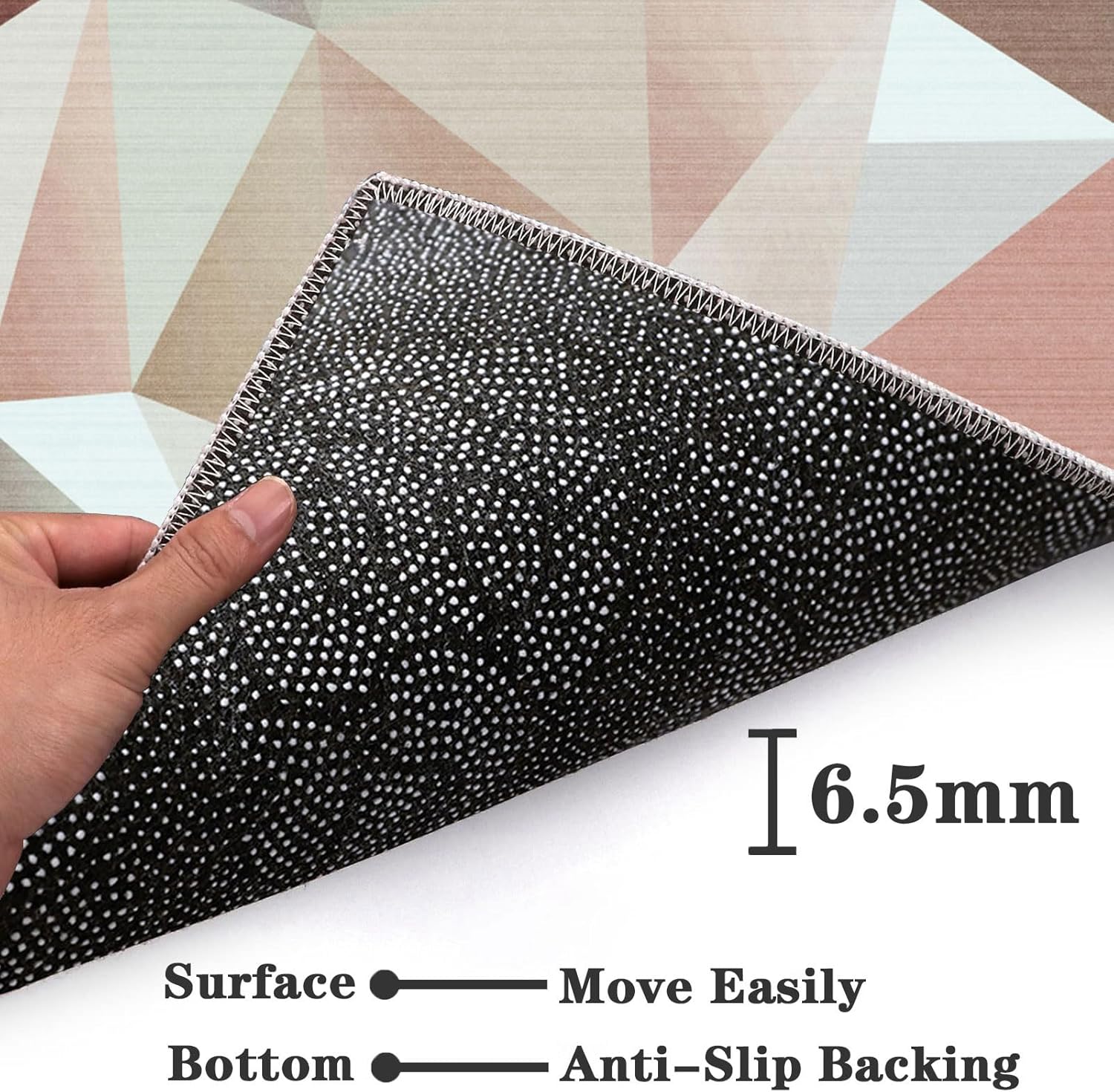 Heavy Duty Office Chair Mat for Carpeted and Hardwood Floors Large 140 x 180 cm Size Carpet Protector Mat for Home and Office Anti Skid Gaming Desk Chair Mat (Color 3 160 x 180 cm)