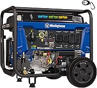 Westinghouse WGen9500TFc 12,500 Peak Watt Tri-Fuel Portable Generator - Remote Start, CO Sensor, Transfer Switch Ready