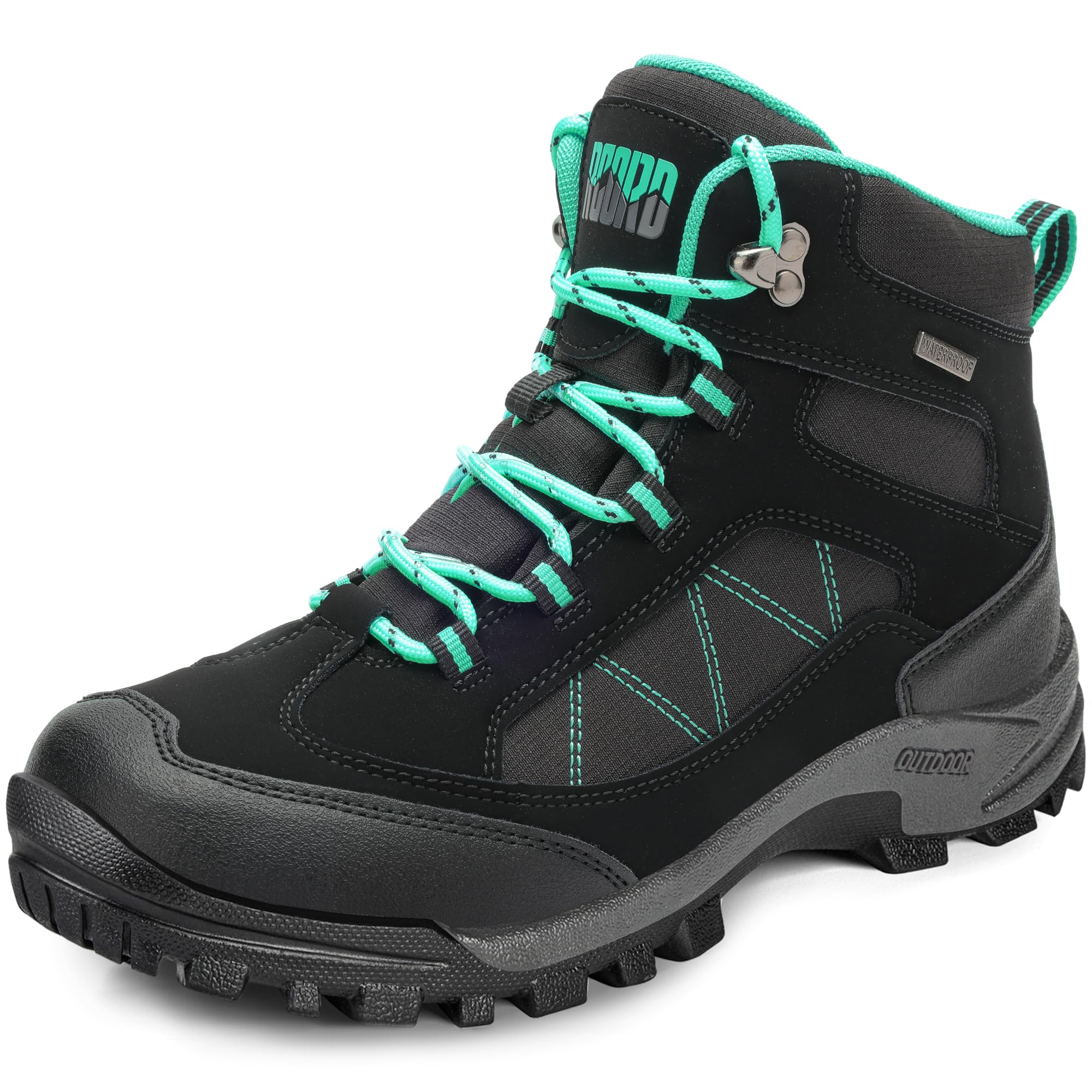 Womens Hiking Boots Waterproof Hiking Boots Womens Non-Slip Hiking Shoes Backpacking Boots All Day Walking Boots Outdoor-image-17