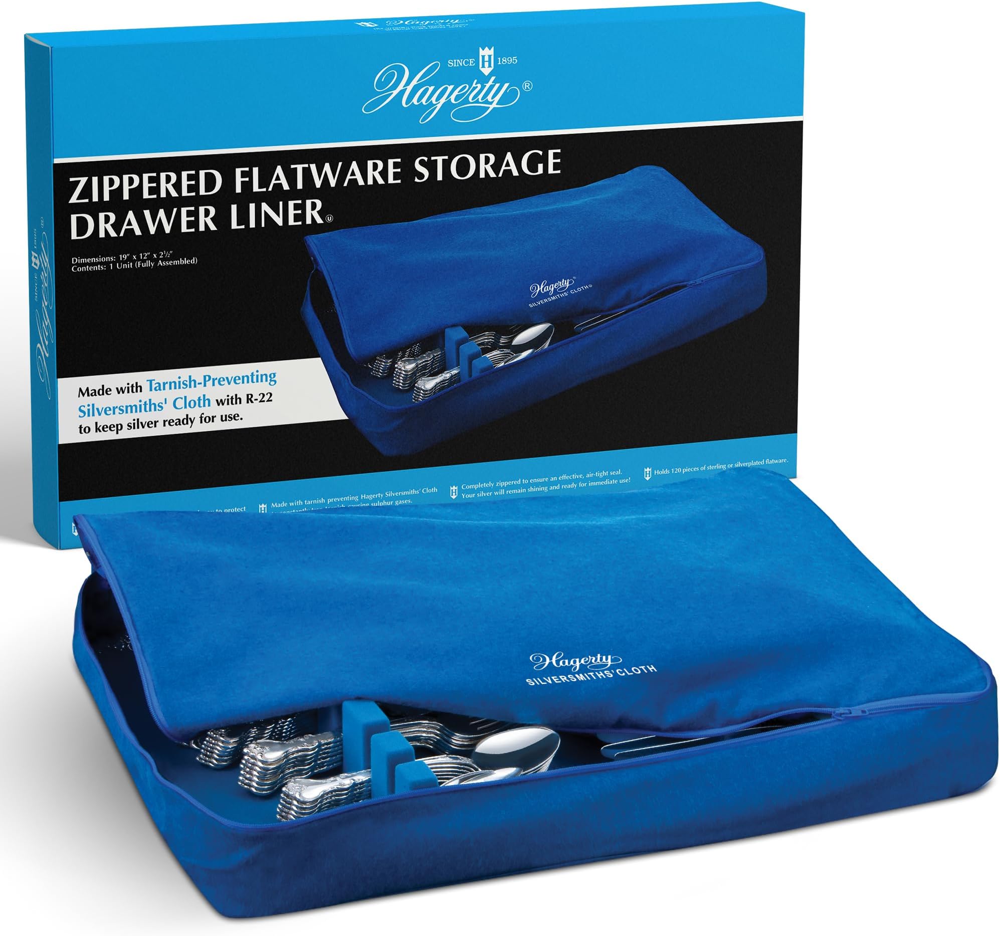 Amazon.com: Nancy's Tarnish Inhibitor Silverware Cloth by The Yard ...