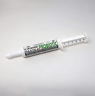 Dogzymes Canine Probiotic Paste Beneficial Bacteria-Enzyme 2.3 Billion CFU/gm Saccharomyces boulardii Organic Dried Honey Powder (30 Gram)