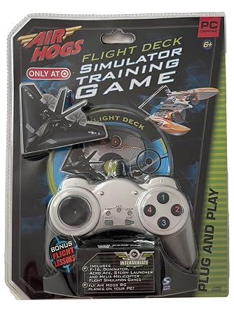 Air Hogs Flight Deck Simulator Training Game PC Plug and Play