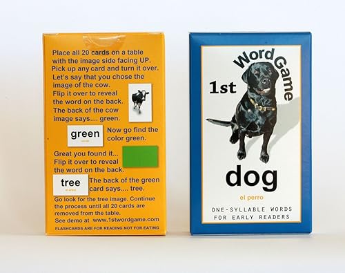 Primer juego de palabras de una sílaba para los primeros lectores