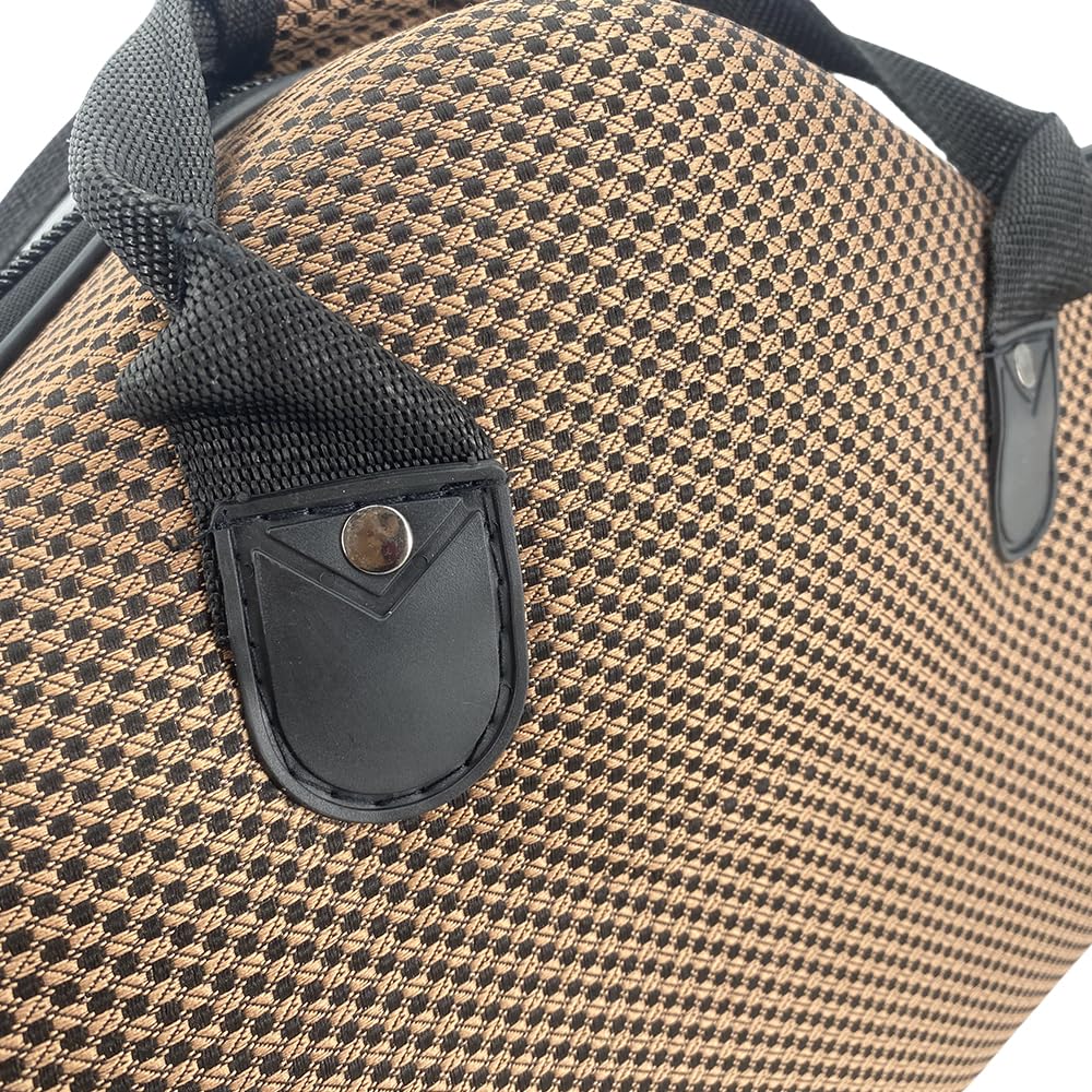 Custodia professionale per sassofono contralto, in nylon con tracolla, leggera e resistente, per sassofono contralto, custodia per accessori (marrone)