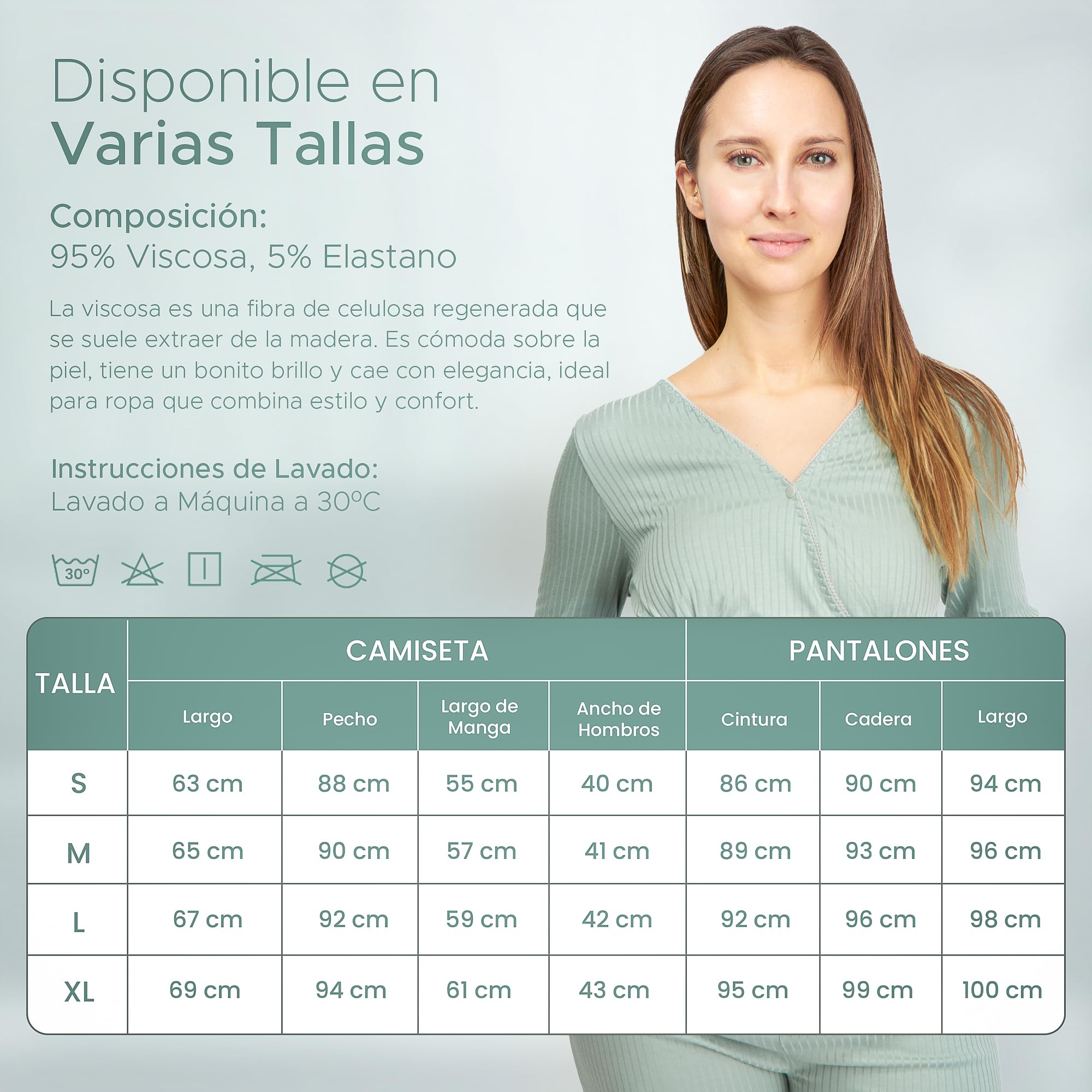 Pijama Lactancia Invierno con Apertura Fácil para Amamantar, Pijama Mamá Suave, Elástico y Transpirable para Máxima Comodidad, Ideal para Noches Cómodas, Tallas S-XL