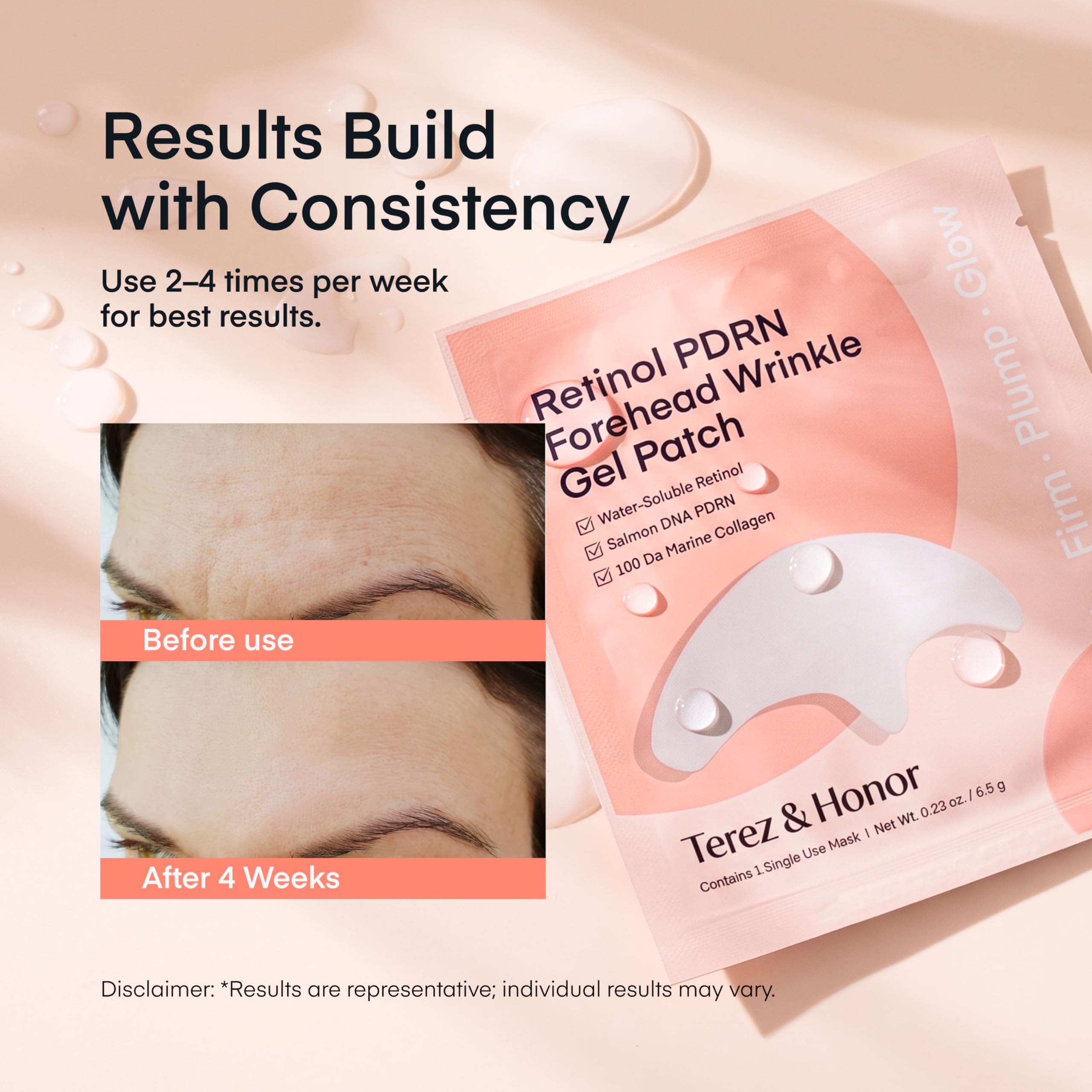 Retinol Forehead Patches - Smooth Wrinkles & Fine Lines -5