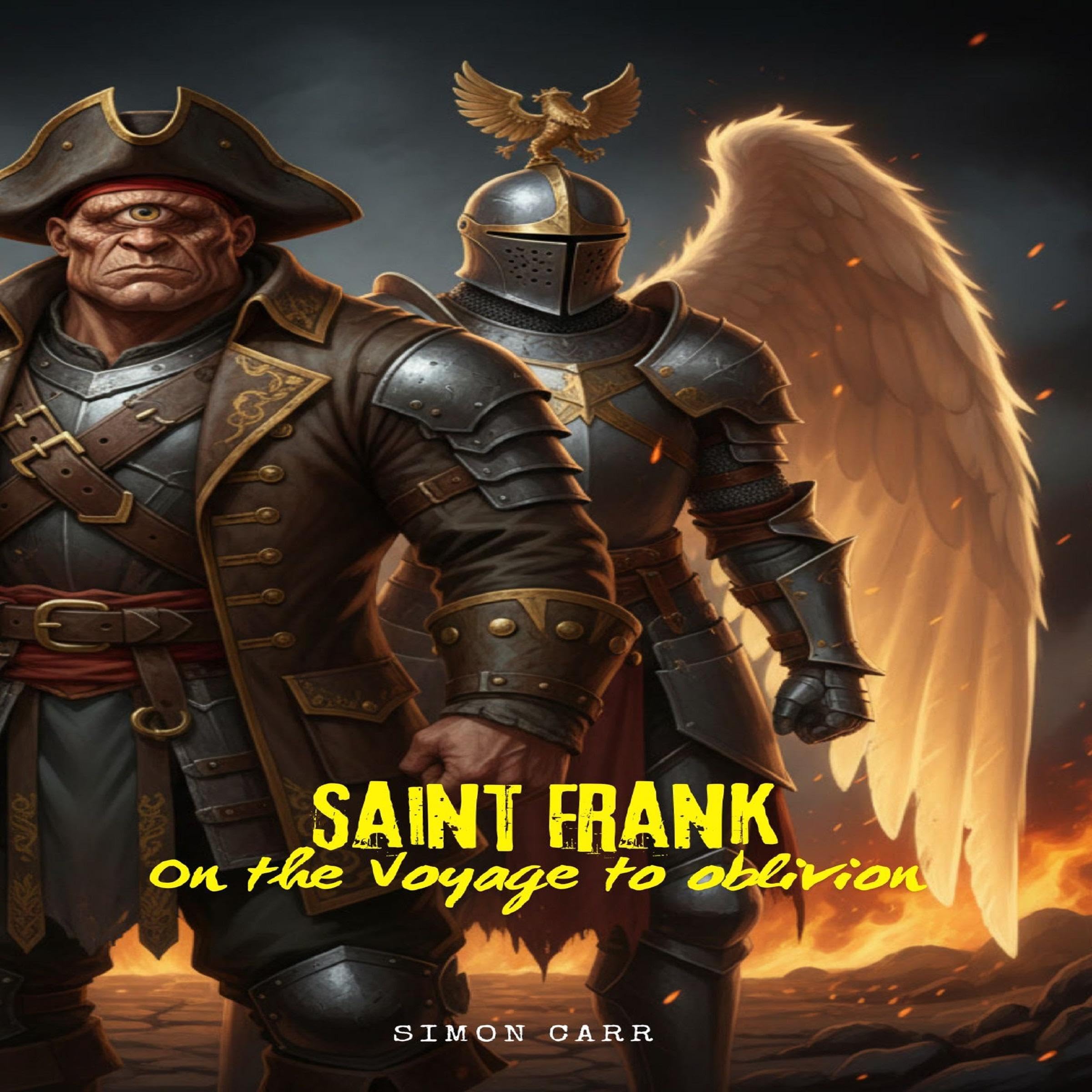 Cover art for Saint Frank on the Voyage to Oblivion