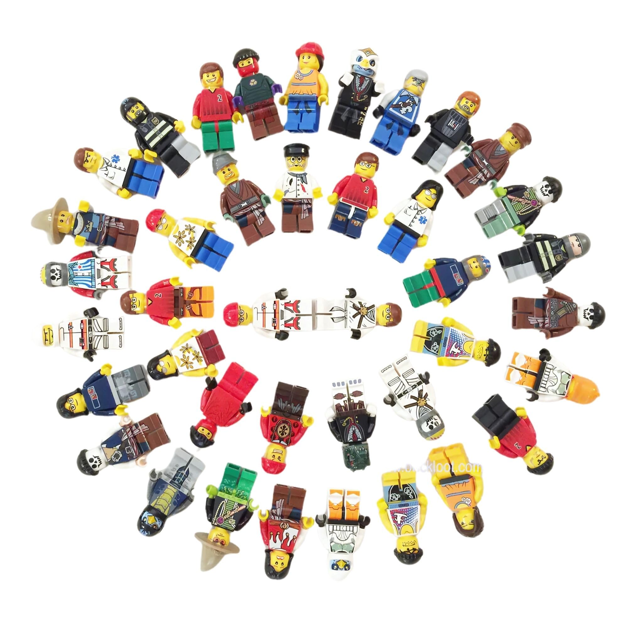 Pack of 10 Random Authentic Lego Figures (9443)