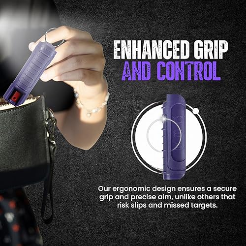 Miniatura 4 de Police MAGNUM Llavero de pimienta en spray para defensa personal - estuches moldeados por inyección