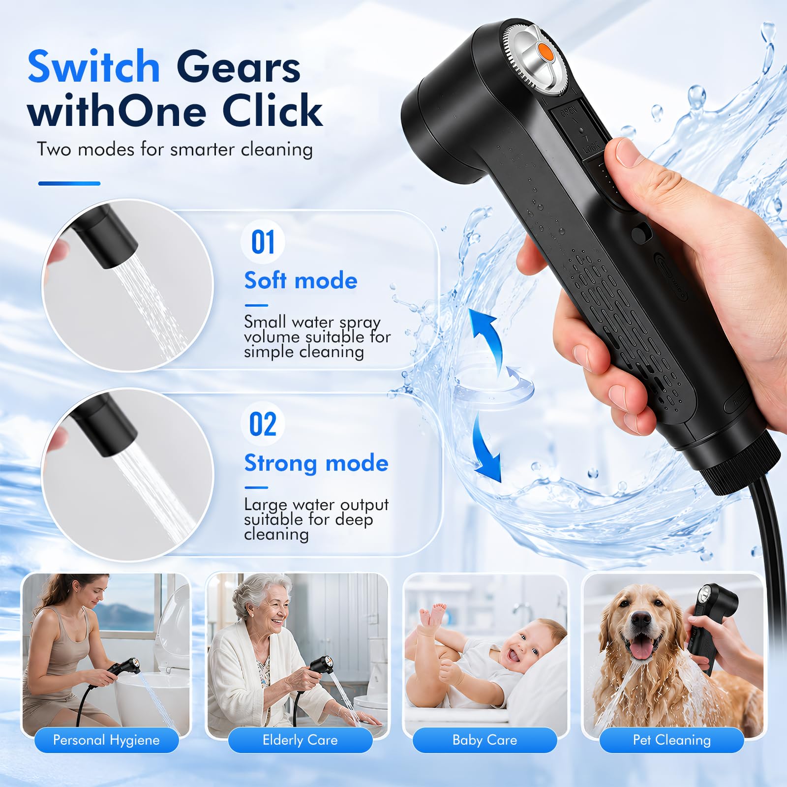 Elektrisches Bidet Tragbares Mobiles Bidet 2.5L Travel Bidet Intimdusche