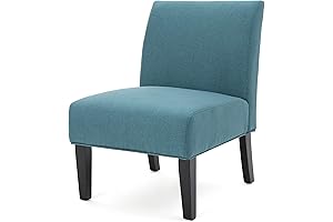 Christopher Knight Home Kassi Fabric Turquoise Accent Chair