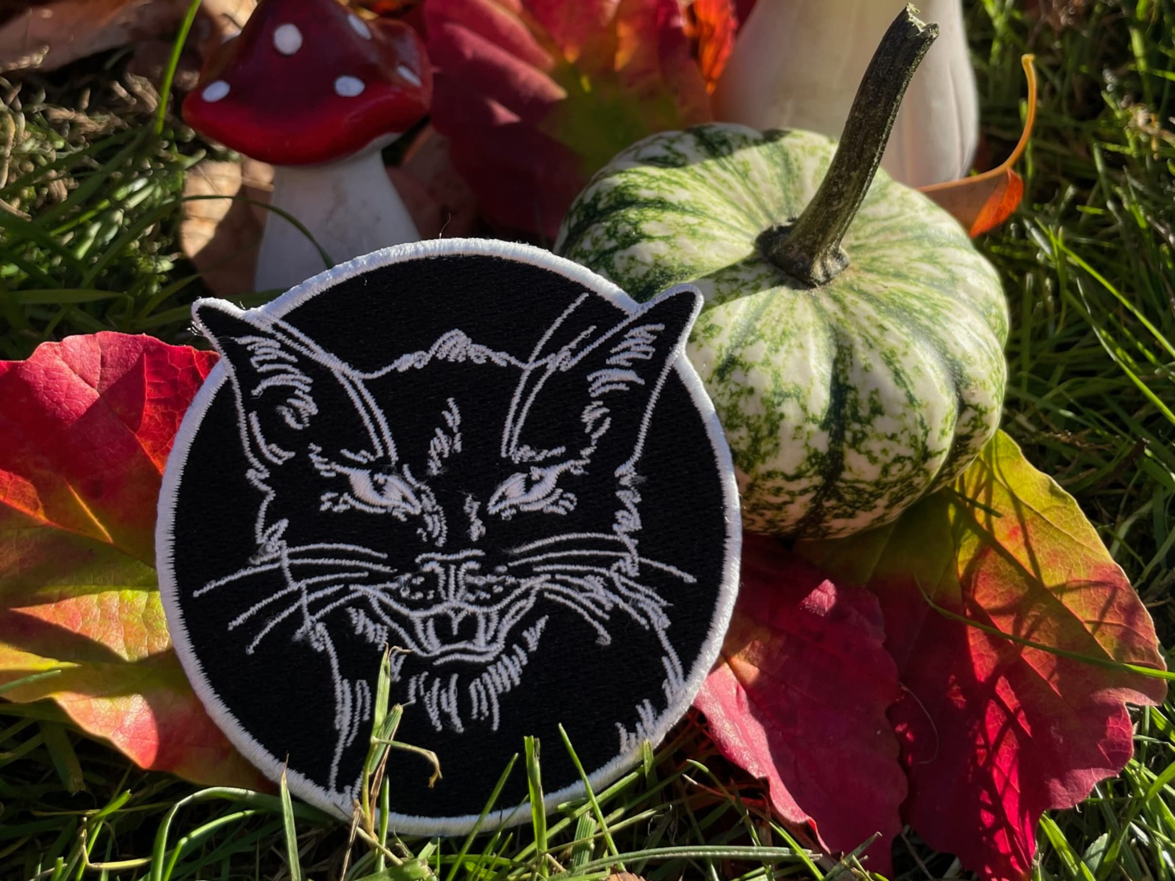 Finally Home Écusson Thermocollant | UniCat Mignon Chat Licorne | Patch à Coller Au Fer à Repasser Ou à Coudre | Pièce De Décoration Ou Réparation Pour Vêtement, Jean, Sac, Pantalon, Veste