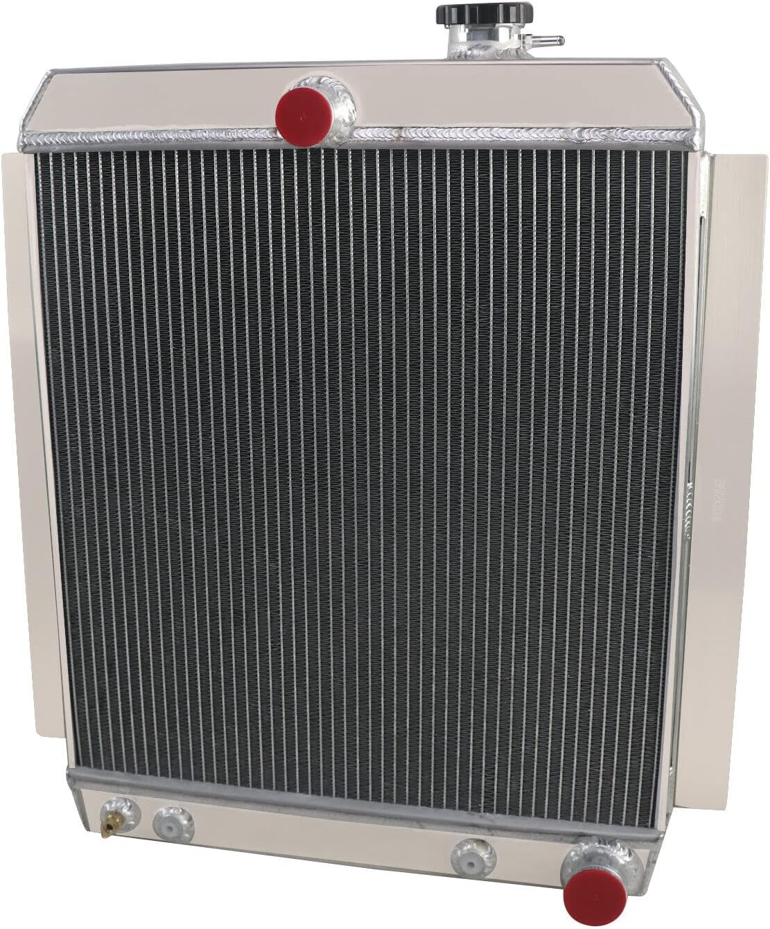 4 Row Aluminum Radiator for 1947-1954 Chevy Trucks 3100 3600 3800 Vans Suburban 3.8/4.3L L6