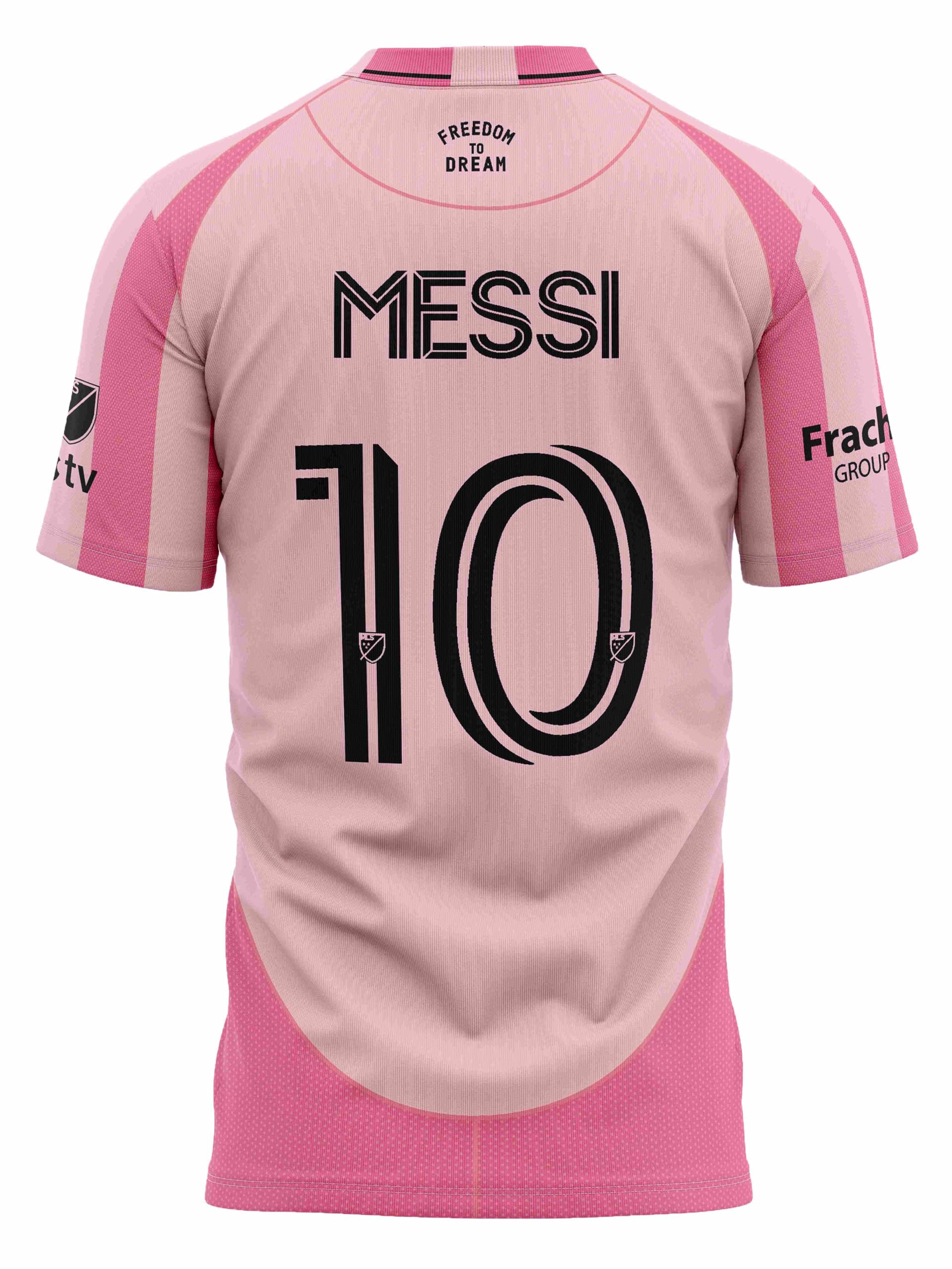 RockinRetailz New Inter Mia Pink Away Football Jersey 2025-26 for Men and Kids