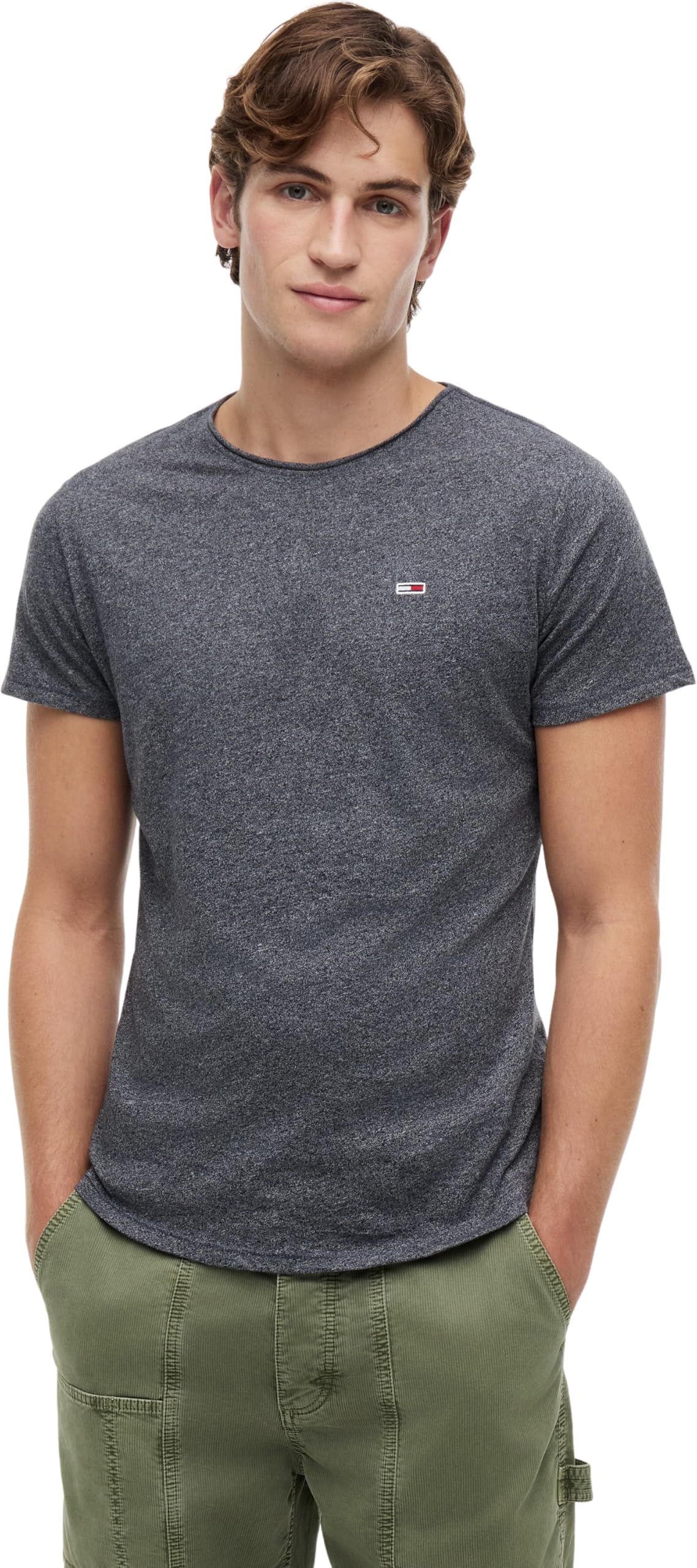Tommy Jeans Erkek TJM SLIM JASPE C YAKA