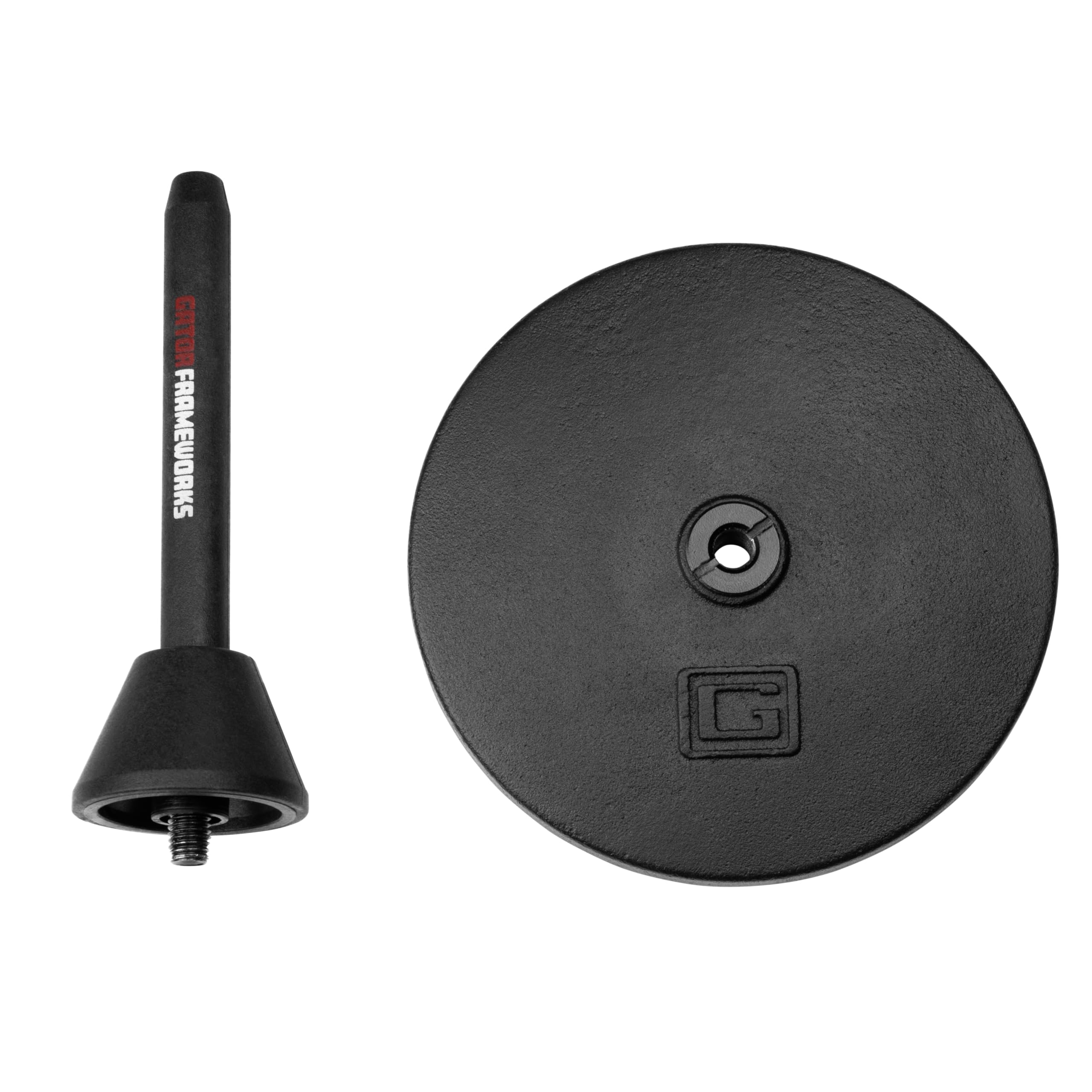 Gator Frameworks support vertical avec base ronde lestée pour clarinettes ou flûtes (GFW-BNO-CLRFLU)