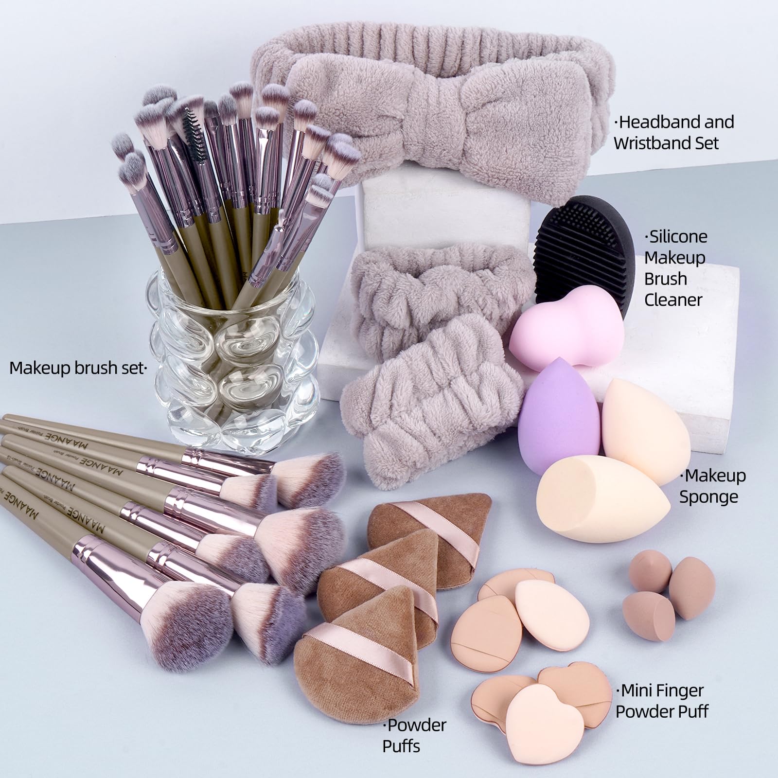 MAANGE Makeup Brushes - Image 2