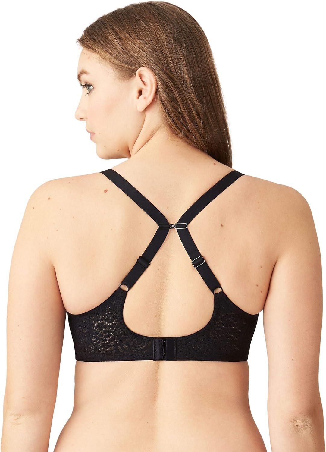 Wacoal Womens Halo Lace Unlined Mid Coverage Underwire Bra, 851205 - Image 8