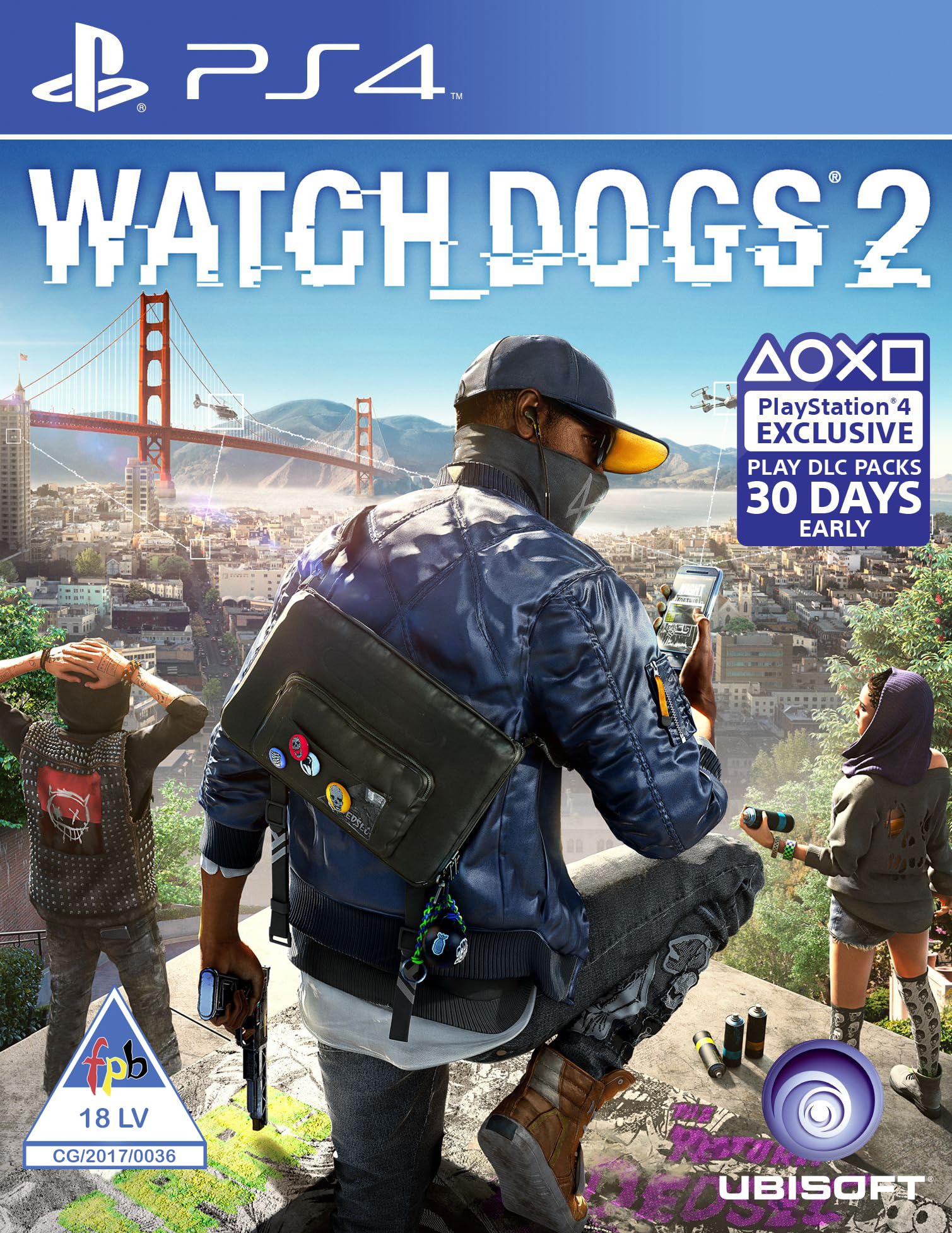 Ubisoft Watch Dogs 2, PS4 Standard PlayStation 4