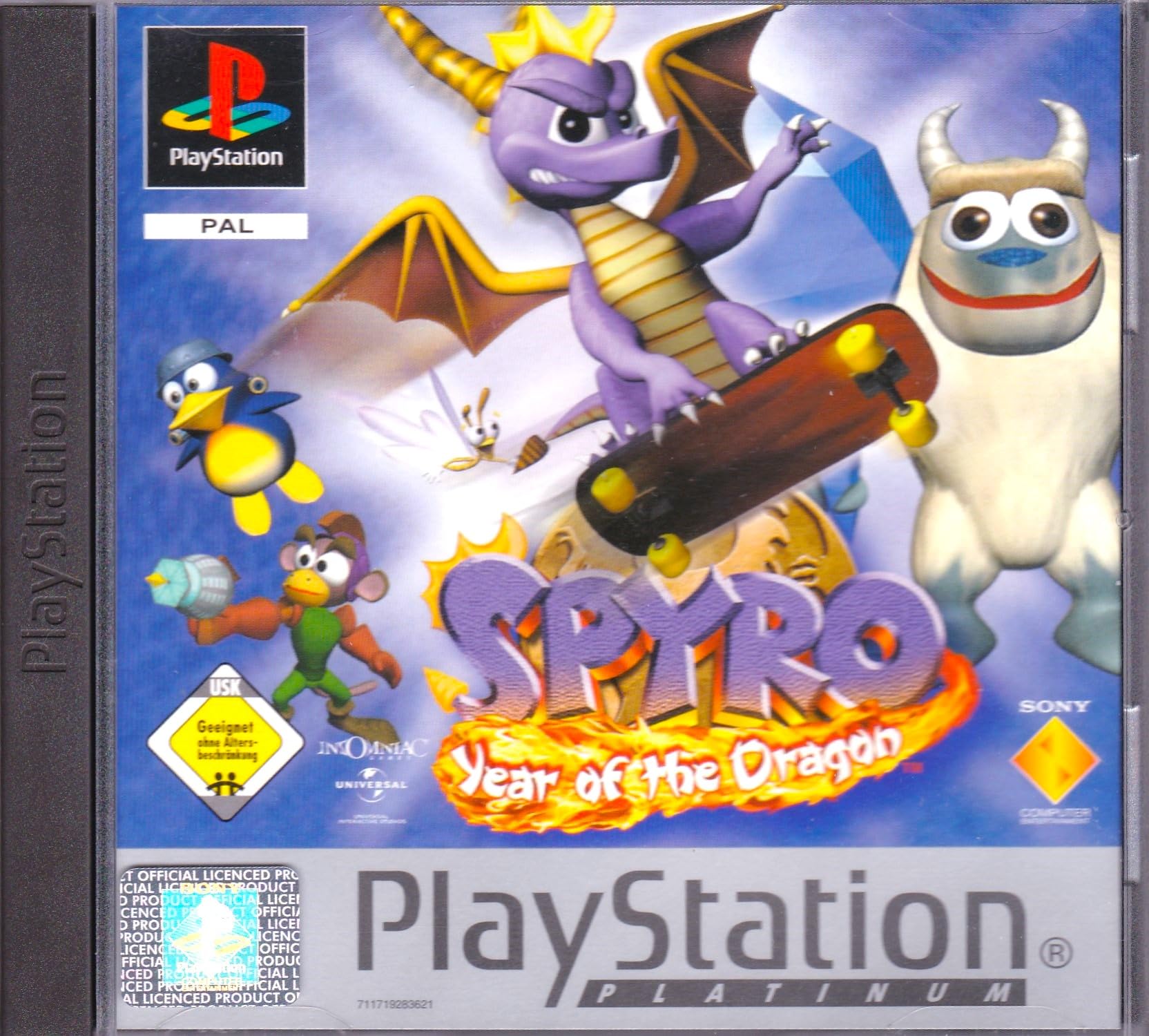 Spyro Year of the Dragon PS1 - Occasion très bon état – Jura Geek Store