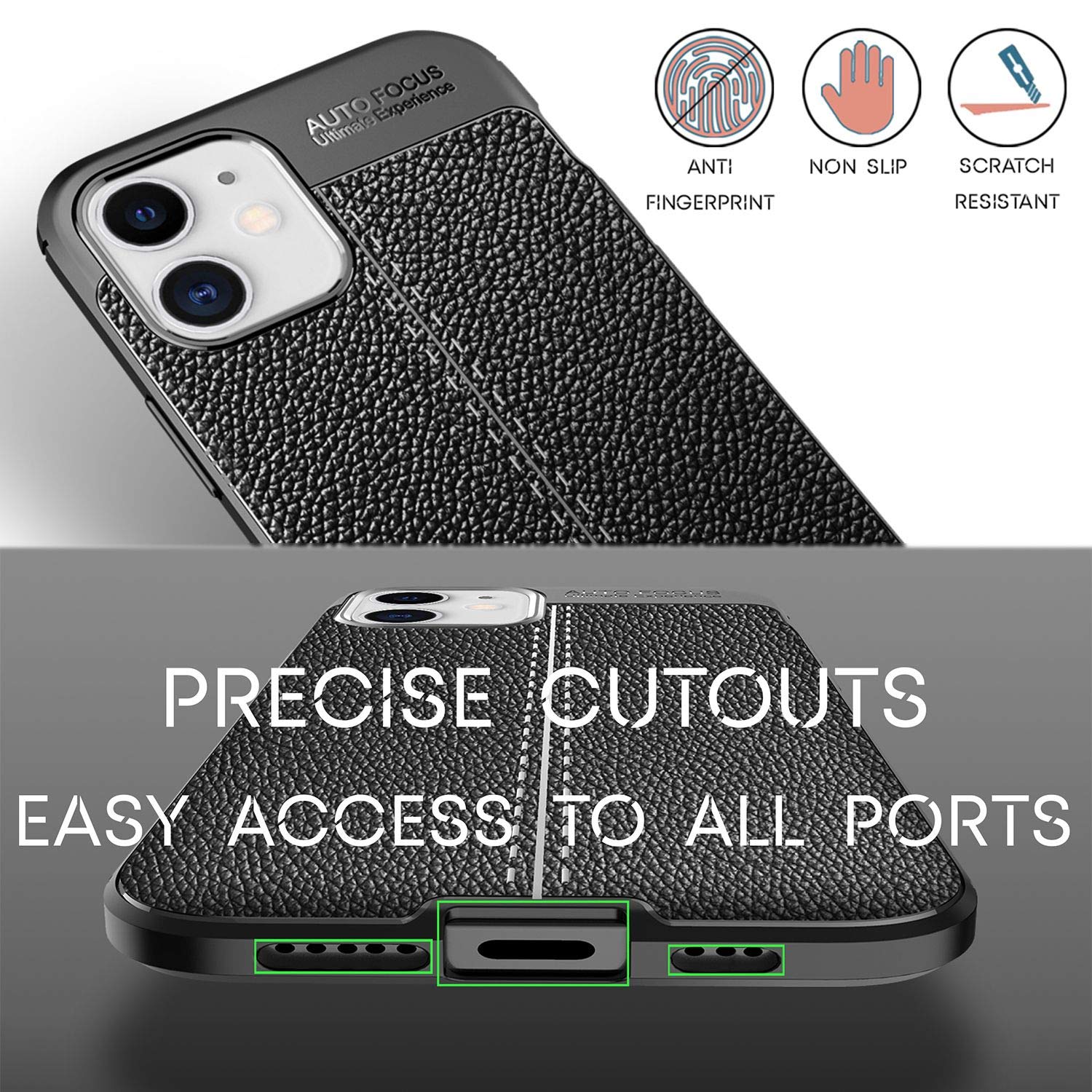 NALIA Design Cover compatibile con iPhone 12 / iPhone 12 Pro Custodia