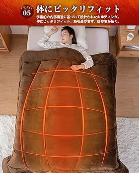Amazon｜VK Living 掛け布団 【シンサレート＋宇宙服断熱素材
