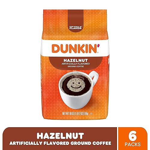 Vista 80 de Dunkin' - Café molido Caramel Me Crazy con sabor a caramelo, 11 onzas