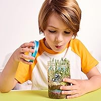 Vista 3 de Creativity for Kids Grow 'N Glow Terrarium Kit - Educational Science Kits Holiday Stocking Stuffers for Kids Gifts for Boys and Girls Craft and