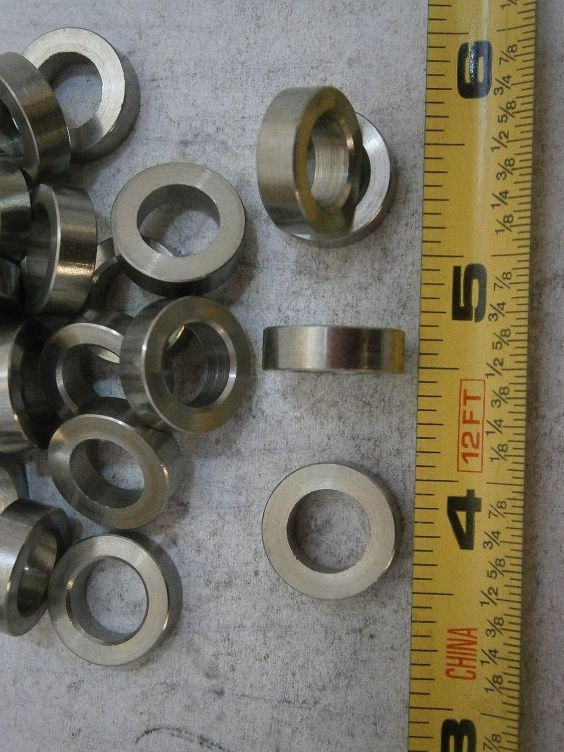 New Pack of 1247-38-SS Spacers 5/8 Round x 3/16" .380" ID Stainless Steel Lot of 4#3926 Multi-Purpose Comprehensive Hardware Fastener Assortment Kit WnyNEH06120