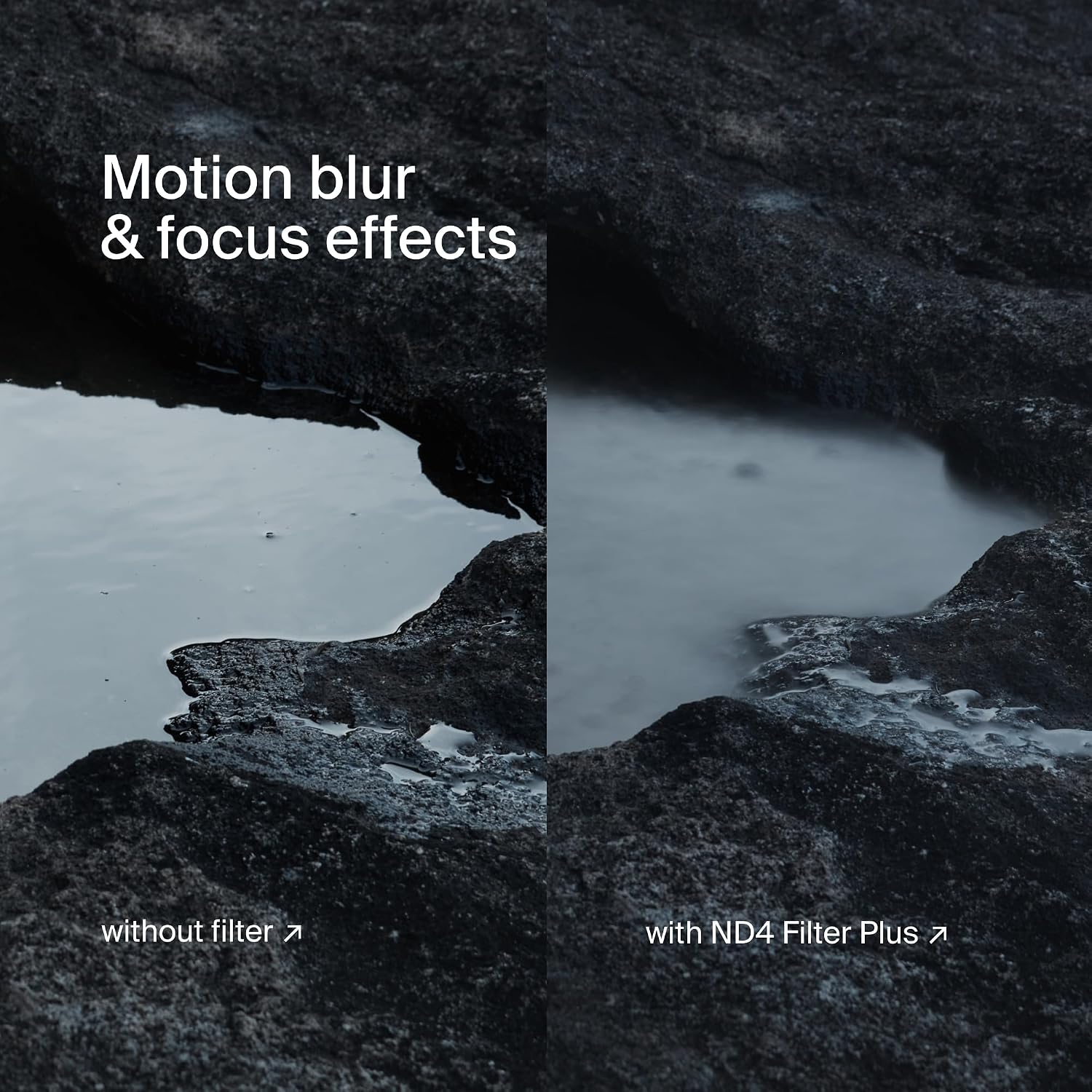 Urth 67mm 5-in-1 ND Coverage Lens Filter Kit (Plus) — Neutral Density ND2, ND4, ND8, ND64, ND1000, 20-Layer Nano-Coated, HD Optical Glass Camera Filters