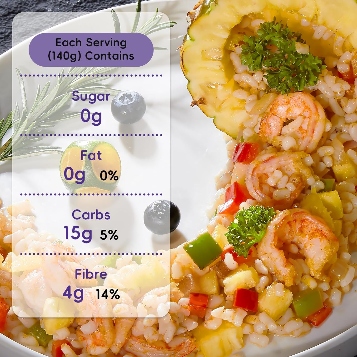 YUHO Organic Konjac Shirataki Rice,10 Packs, Closer to Rice, Plant Based Vegan Gluten Free Low Carb Health Rice for Quick Meals, 10 Pack, 56.5 oz