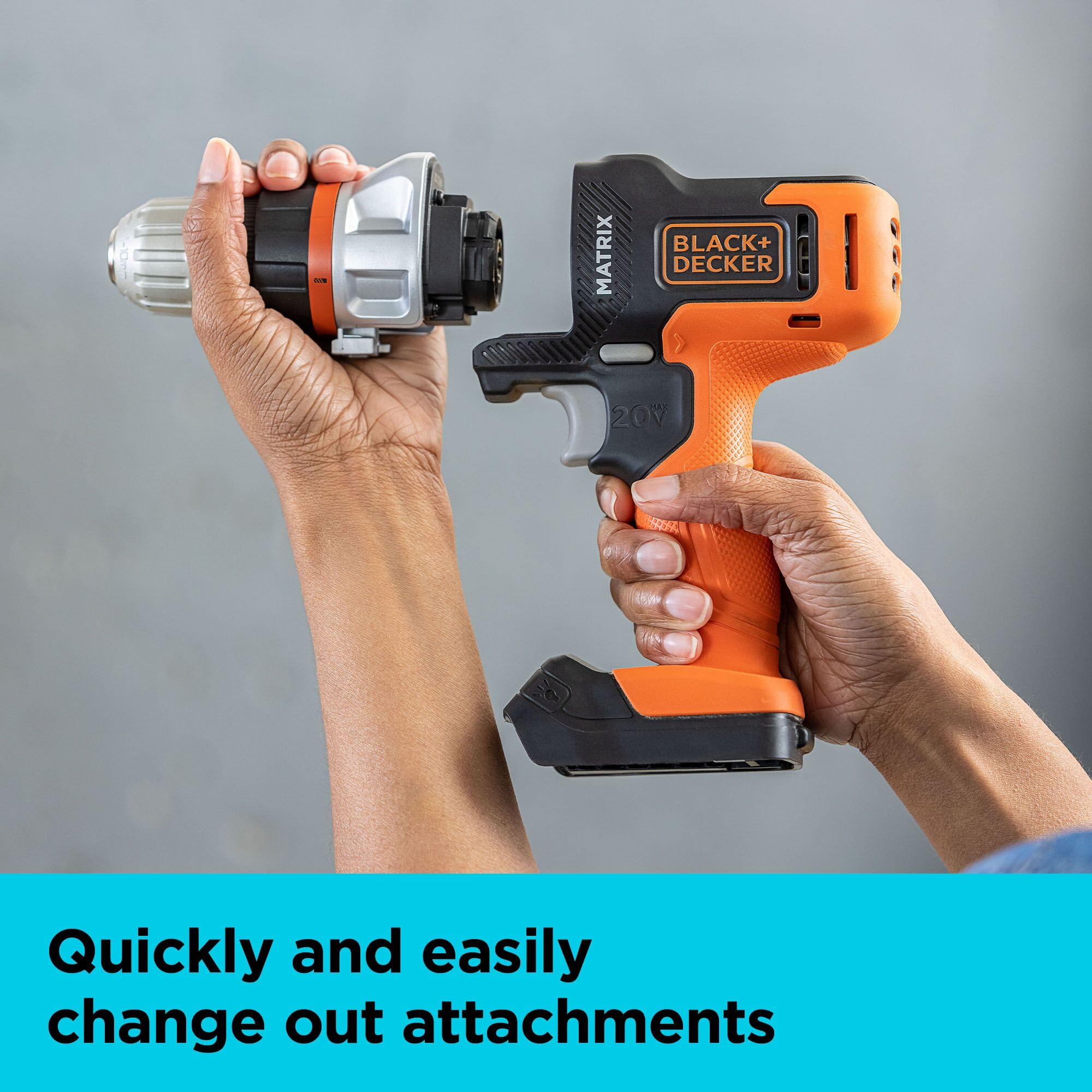 BLACK+DECKER MATRIX 20V MAX Power Tool Combo Kit, Cordless Power