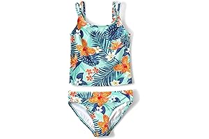 Girls Tankini Swimsuit: Aqua Adventure Essential