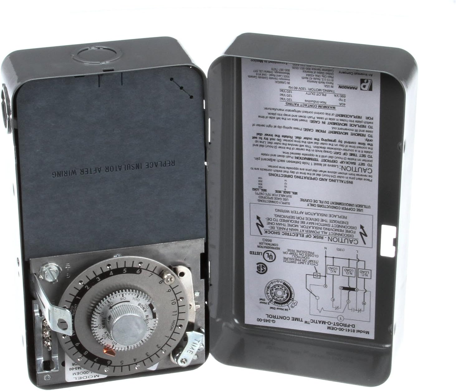 Traulsen 324-21993-00 Defrost Timer, 8141-0 115-1-60