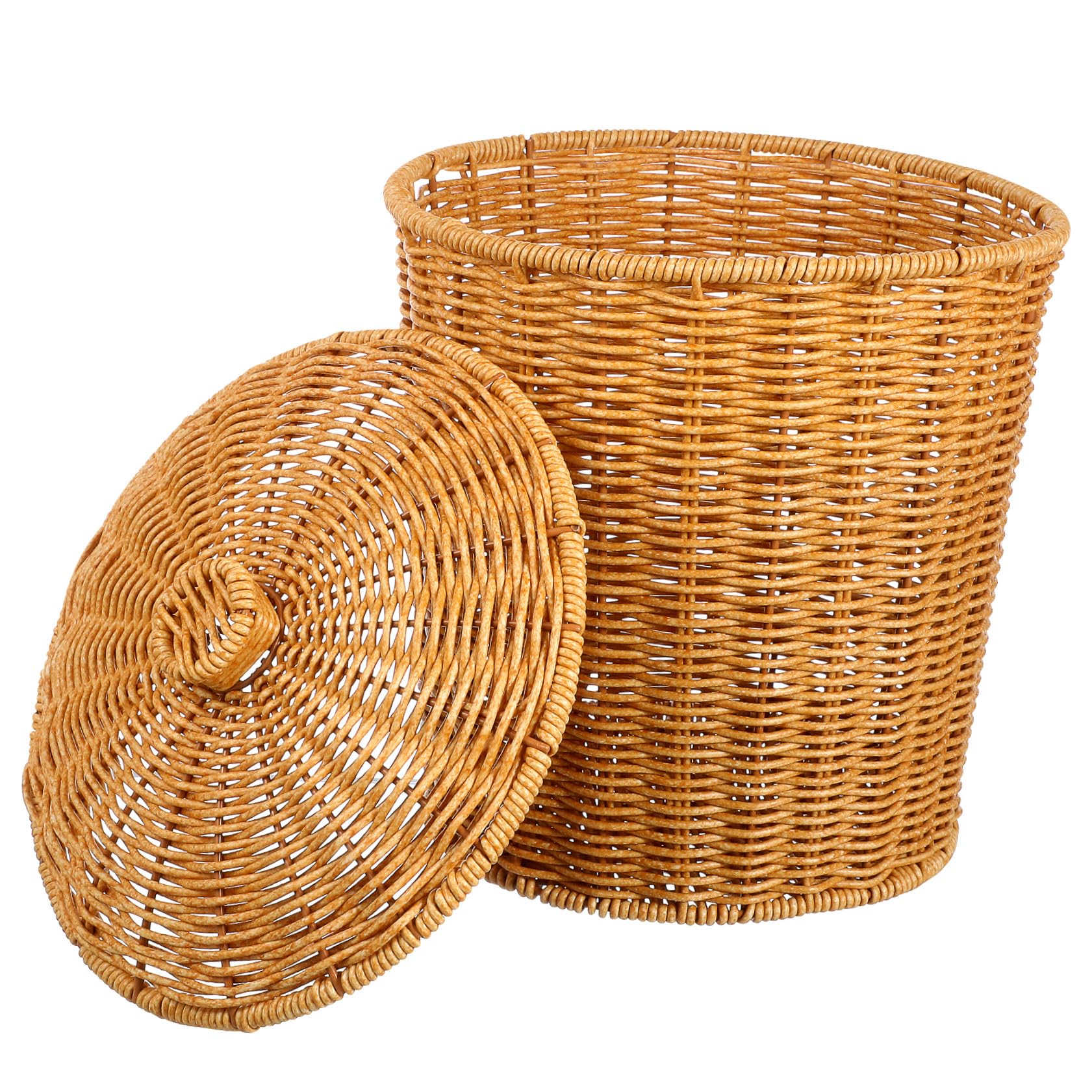 Panier à linge tressé anti-odeur grand conteneur polyvalent